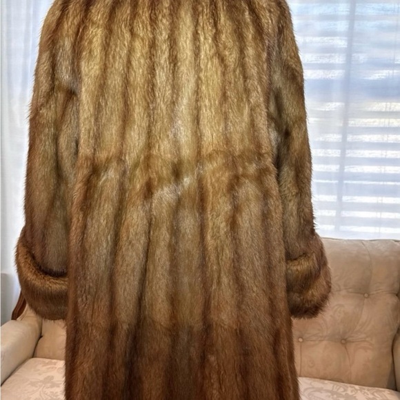 Brown Mink Jacket - Picture 4 of 6